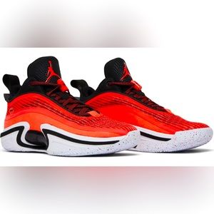 Nike Air Jordan XXXVI 36 Low PF Infrared Red Black White DH0832-660 Men's 9.5